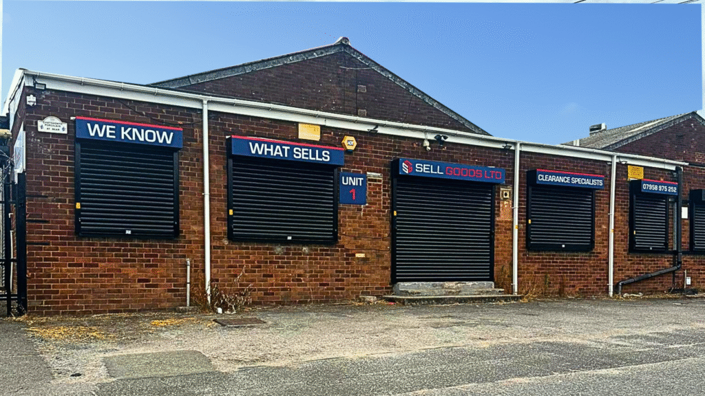 sellgoods warehouse outside